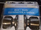 0117992 Ts810 Bed Bath Knob Door Antique Brass Gatehouse