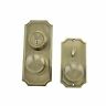 01501iaiasl2d Weslock Unigard Premiere Int Entry Impresa Knob Antique 048899150017