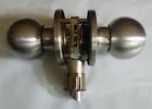 019112 Unbranded Satin Nickel Passage Door Knob Hall Closet Excellent Used