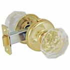 037425011373 Gainsborough Sonata Crystal Doorknob Set Bed Bath Polished