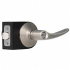 043156429486 Schlage Lock Manhattan Keyed Entry Lever Satin Nickel