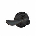043156451616 Schlage Lock Champagne Keyed Entry Lever Aged Bronze