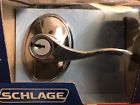 043156616275 Schlage New Keyed Entry Lever Bright Acc Wfk