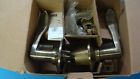 043156795833 Schlage Genuine Accent Antique Brass Entry Door Lever