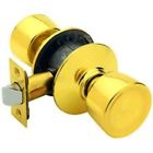 Bel605 043156910014 Schlage Bright Brass Hall Closet Lockset
