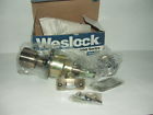 048899480039 Weslock Series Privacy Door Knobs Steel Mechanism Antiqued