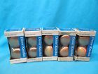 0502 Baldwin Lot Of Pair Nos Wrought Solid Brass Door Knobs