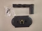 07105n1-0020 Weslock Monoghan Single Dummy Door Lever Oil Rubbed Bronze