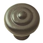 Bwa704 1-.50 19 . Black Wrought Belwith Knob Iron