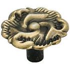 125abs 1.25 Knob Brass . Antique Amerock Cabinet Corp