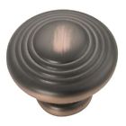 P3103-obh 1.25 Rubbed Oil Highlighted Knob Belwith Bronze