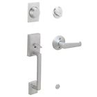 496402 100958 Handleset Century Interior Elan Id Chrome Satin Lever