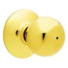 476621 100995 Brass - 605 Orb Bright Orbit F40 Bed Id Bath Knob