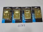 101-0677 Mintcraft New Lot Of Polished Brass Color Privacy Pocket Door
