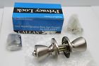 102t-br-us15 Callan Delaney Bradford Satin Nickel Privacy Door Knob Lock Set
