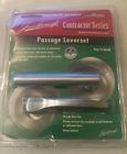 105amesc Gainsborough Lever Brushed Series Contractor 10j10 Chrome Passage Set