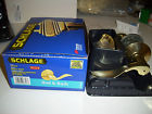 P515-067 11.99 Bath Schlage Bed Brass Door Knobs