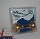 1130 First Watch Solid Brass Door Knobs With Spindle
