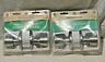 117984 Gatehouse Two Hall Closet Door Knobs Satin Chrome New Damaged
