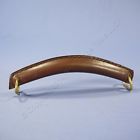 1294br Chest Baggage Clips " Tool Brown Box Leather 8 Handle Brainerd Luggage