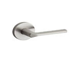 154lslrdt-15 Kwikset Lisbon Round Passage Door Lock Satin Nickel 883351535205