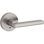 155hflrdt-15 Kwikset Halifax Round Privacy Door Lock Satin Nickel 883351493895