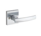 157sylsqt-26d Kwikset Sydney Square Single Dummy Lock Satin Chrome 883351600736