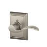 175581 Door Handle Satin Nickel Right Handed Dummy Wave 043156175581