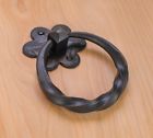 177434 Borderland Rustic Hardware Ring Pull For Barn Doors 817510022329