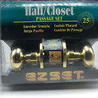 1784182 Ez Set Hall Closet Passage Door Knob Solid 087305021824