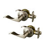 190553 Design House Nickel Passage Hall Closet Door Lever 044321003289