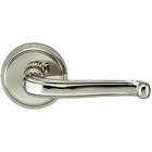 193-00 Pa Us14 Omnia Traditional Lever Passage Polished Nickel Plated