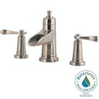 38877604342 2-handle Lf-049-yw2k Pfister Ashfield 8 In Widespread Bathroom Faucet Brushed Nickel