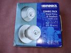 2004-119 Ball Brinks Combo Pack Keyed Entry Deadbolt Alike 039208963640