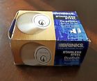 2017-130 Brinks New Stainless Steel Deadbolt