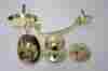 2057-105 Brinks Oval Style Handle Set With Interior Ball Door Knob And Deadbolt 039208968584