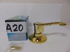 209919 Steel Pro Dummy Door Knob Lever Polished Brass 009326207452