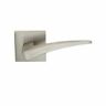 227s-00.sd15 Omnia Right Hand Lever With Square Rose Single Dummy Satin