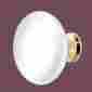 23131 The Renovators Supply White Porcelain Door Knobs 096962393311