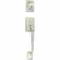 240800 Delaney Contemporary Capri Satin Nickel Single Cylinder Handleset