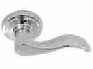 25288ch Better Home Products Bhp Twin Peaks Privacy Bathroom Bedroom Door Lever Polished Chrome