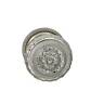 260-00f.pa14 Omnia Knob Pass Bs Full Lip Door Bright Nickel