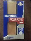 2701-109 Brinks Keyed Entry Exterior Locking Antique No Key