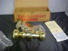 Lf5301 3 Door Lock Gold 380bn Polished Color Knob Yale