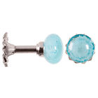 30022710 Darice Bubble Round Glass Single Dummy Door Knob 889092284754