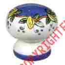 3160-18 Atlas Homewares 40 Elba Ceramic Hand Painted Knobs 1.75 In 782808601398