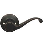 33-8151 Designers Impressions Richmond Oil Rubbed Bronze Dummy Door Lever Knob