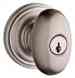3369986 Knob Id Nickel Traditional Rose Satin Ellipse Entry