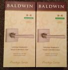 352spl Baldwin Hardware 2 Prestige Spyglass Satin Nickel Passage Hall Closet Lever