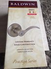 354tblrdb Kwikset Baldwin Tobin Exterior Lever Handle Nickel Door Satin